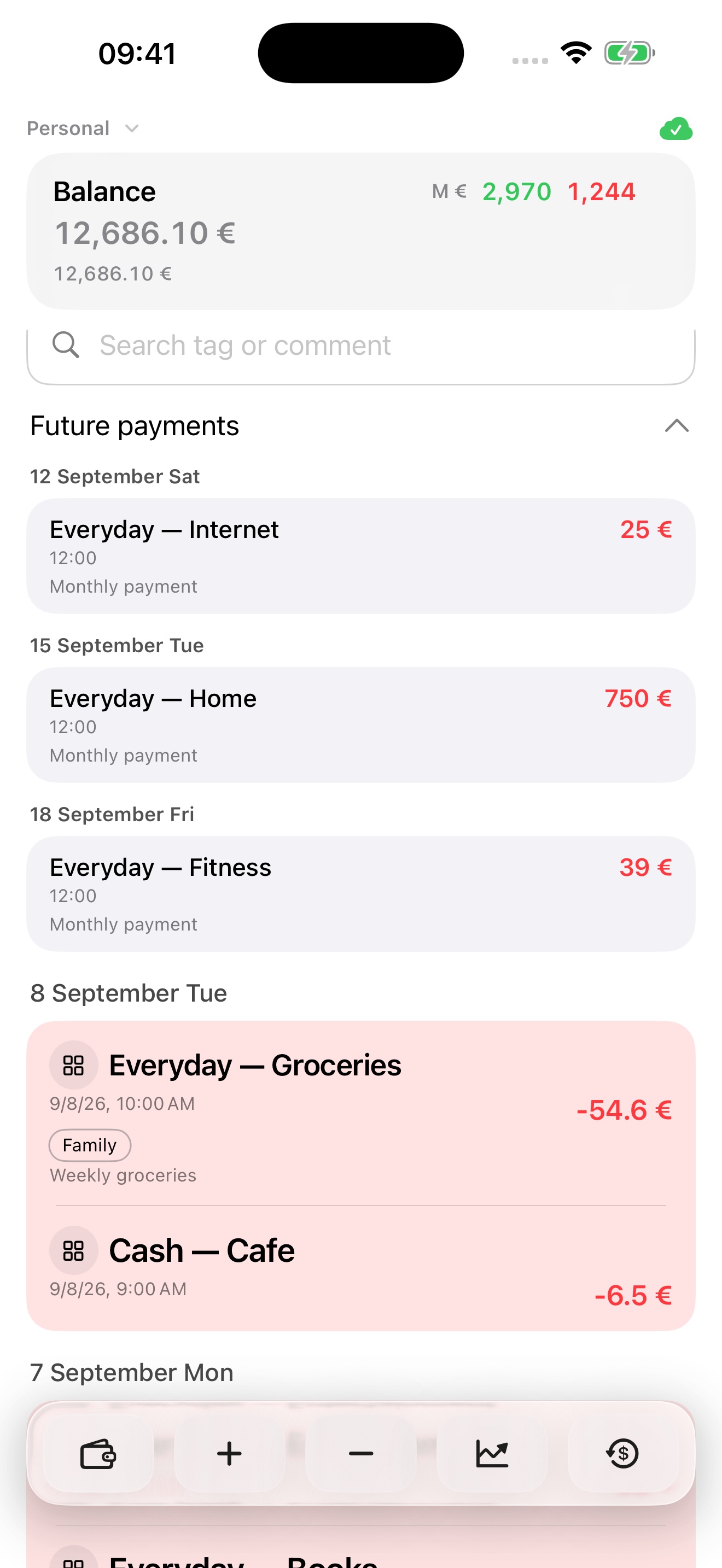 Plan your payments
